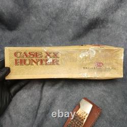 2003 CASE XX 647-5 SS Slab Side Hunter Fixed Blade Knife Needs Some TLC