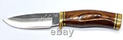 2004 Buck 192 vanguard knife Signed Chuck Buck 08 191 Leather Sheath Nice Knife