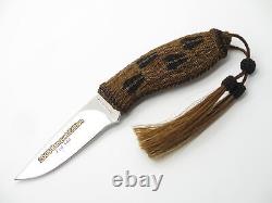 2005 Browning Seki Japan RMEF Elk Banquet LE Horsehair Fixed Blade Hunting Knife