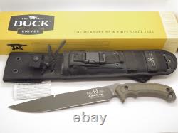 2011 Buck Hoodlum 60 60BKSBH Ron Hood Fixed Blade Survival Hunting Knife