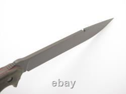 2011 Buck Hoodlum 60 60BKSBH Ron Hood Fixed Blade Survival Hunting Knife