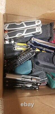 27 POUNDS TSA Confiscated MULTI-TOOLS Various KNIVES TREASURE HUNT GRAB BAG BOX