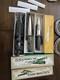 (3) Vintage Parker Cutlery Survival Knife Fixed Blade withsheath Lot