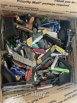 30 POUNDS TSA Confiscated MULTI-TOOLS Various KNIVES TREASURE HUNT GRAB BOX HOT