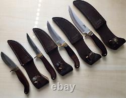 4 OLSEN Knife & Sheath Hunting Made in USA
