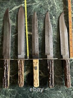 5 Big old bowie knives
