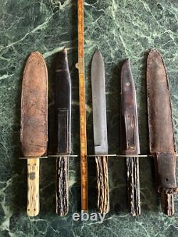 5 Big old bowie knives