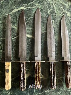 5 Big old bowie knives