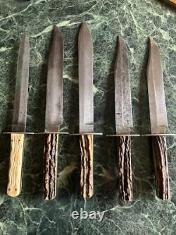 5 Big old bowie knives