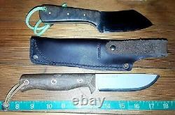 5 Fixed Blade Knives & Sheaths Lot-Condor-Mora-Dog Paw-Al Mar-Outdoor Elements