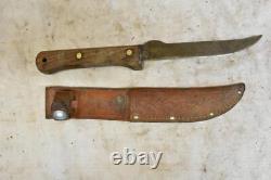 5 Hunting Knives Kauhava Puukko Dagger Finland Herter's Ka-Bar NY J Russell Co