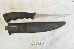 5 Hunting Knives Kauhava Puukko Dagger Finland Herter's Ka-Bar NY J Russell Co