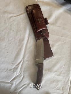 7 vintage fixed blade hunting knives