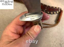 8-3/4 OA 1971 Puma 6394 Handmade Solingen Germany Hunter's Companion Stag Knife