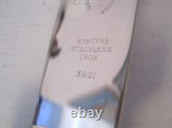 AB BAHCO Sweden Rostfrei Inox 3921 Fixed Knife withOriginal BAHCO Sheath