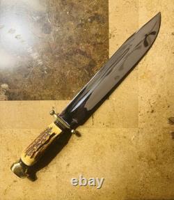 AG Russel Springdale AR, Solingen LARGE Bowie 1970s. 10 Inch Blade AG Russel Springdale AR, Solingen LARGE Bowie 1970s. 10 Inch Blade