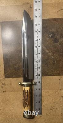 AG Russel Springdale AR, Solingen LARGE Bowie 1970s. 10 Inch Blade