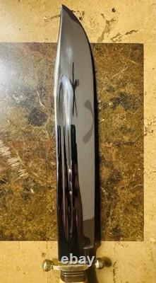 AG Russel Springdale AR, Solingen LARGE Bowie 1970s. 10 Inch Blade