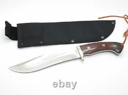 AG Russell 2002 Seki Japan AUS-8 Micarta Fixed Machete Bowie Camp Hunting Knife