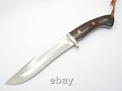 AG Russell 2002 Seki Japan AUS-8 Micarta Fixed Machete Bowie Camp Hunting Knife