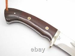 AG Russell 2002 Seki Japan AUS-8 Micarta Fixed Machete Bowie Camp Hunting Knife