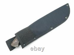 AG Russell 2002 Seki Japan AUS-8 Micarta Fixed Machete Bowie Camp Hunting Knife