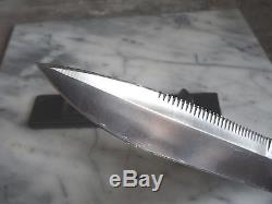 AL MAR SERE 1997 Fixed Blade Knife Seki Japan withSheath, Hone Stone