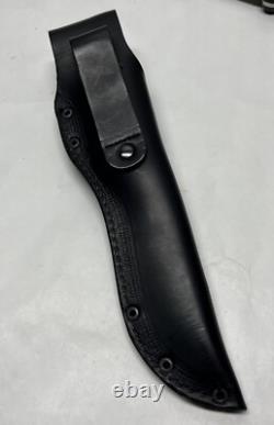 ALASKA Range Hunts GUIDE Knife 10 Knife 5.5 Fixed Blade Leather Sheath 1970