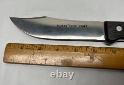 ALASKA Range Hunts GUIDE Knife 10 Knife 5.5 Fixed Blade Leather Sheath 1970