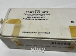 ALASKA Range Hunts GUIDE Knife 10 Knife 5.5 Fixed Blade Leather Sheath 1970