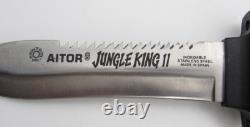 Aitor Jungle King II Survival Fighting knife Original Sheath