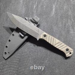 Alaska Blade Works Brooks Range Fixed Blade Knife G10 Scales S45VN Steel