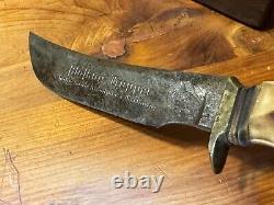 Alaskan Trapper. Hand Made In Solingen Germany, Antler Handle