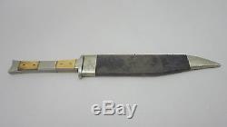 Antique 19 C British English R. LINGARD PEA CROFT Bowie Hunting Fighting Knife