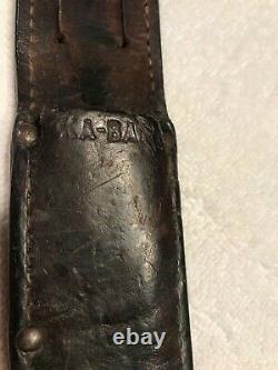 Antique 1923-51 Union Cutlery Ka-bar Olean Ny Stag Hunting Skinning Knife