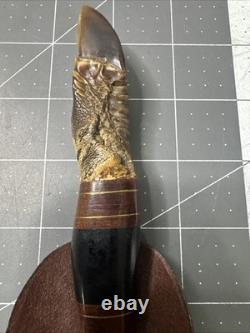 Antique 1948 Argentinian Bellver Fixed Blade Collectible Knife