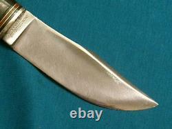 Antique'23-51 Union Cutlery Ka-bar Olean Ny Stag Hunting Skinning Knife Kabar Ec