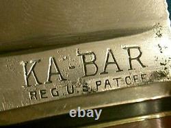 Antique'23-51 Union Cutlery Ka-bar Olean Ny Stag Hunting Skinning Knife Kabar Ec
