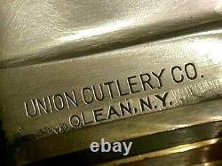 Antique'23-51 Union Cutlery Ka-bar Olean Ny Stag Hunting Skinning Knife Kabar Ec