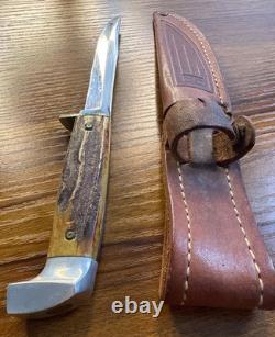 Antique CASE -1930- Blade Hunting Knife -Horn Handle