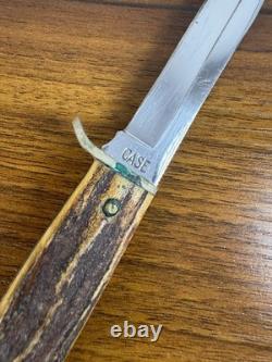 Antique CASE -1930- Blade Hunting Knife -Horn Handle