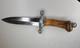 Antique Dagger Knife Blade Handle Fixed Steel Hunting Men's Rare Old 20th
