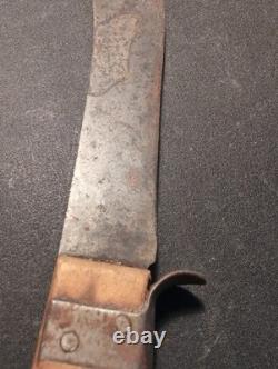 Antique Knife Russell Green River Works 5 Fixed Blade Hunting Trade