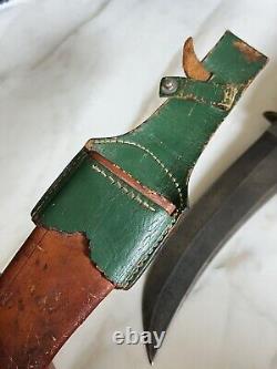 Antique Large 14 Stag Hunting Bowie Knife Othello Anton Wingen Jr Germany Huge