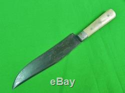 Antique Old Fighting Hunting Knife with Sheath