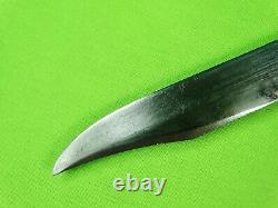 Antique Old Sheffield England Cambridge Cutlery Bowie Hunting Knife Stag