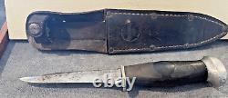 Antique Remington DuPont RH28 Hunting knife 1920-1930's original Sheath-1380.23