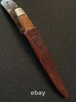 Antique Silver PUUKKO Hunting knife B. N. 1927