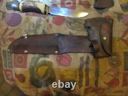 Antique Solingen Germany Hunting Knife Hatchet Combo Set'50-'66