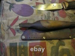 Antique Solingen Germany Hunting Knife Hatchet Combo Set'50-'66